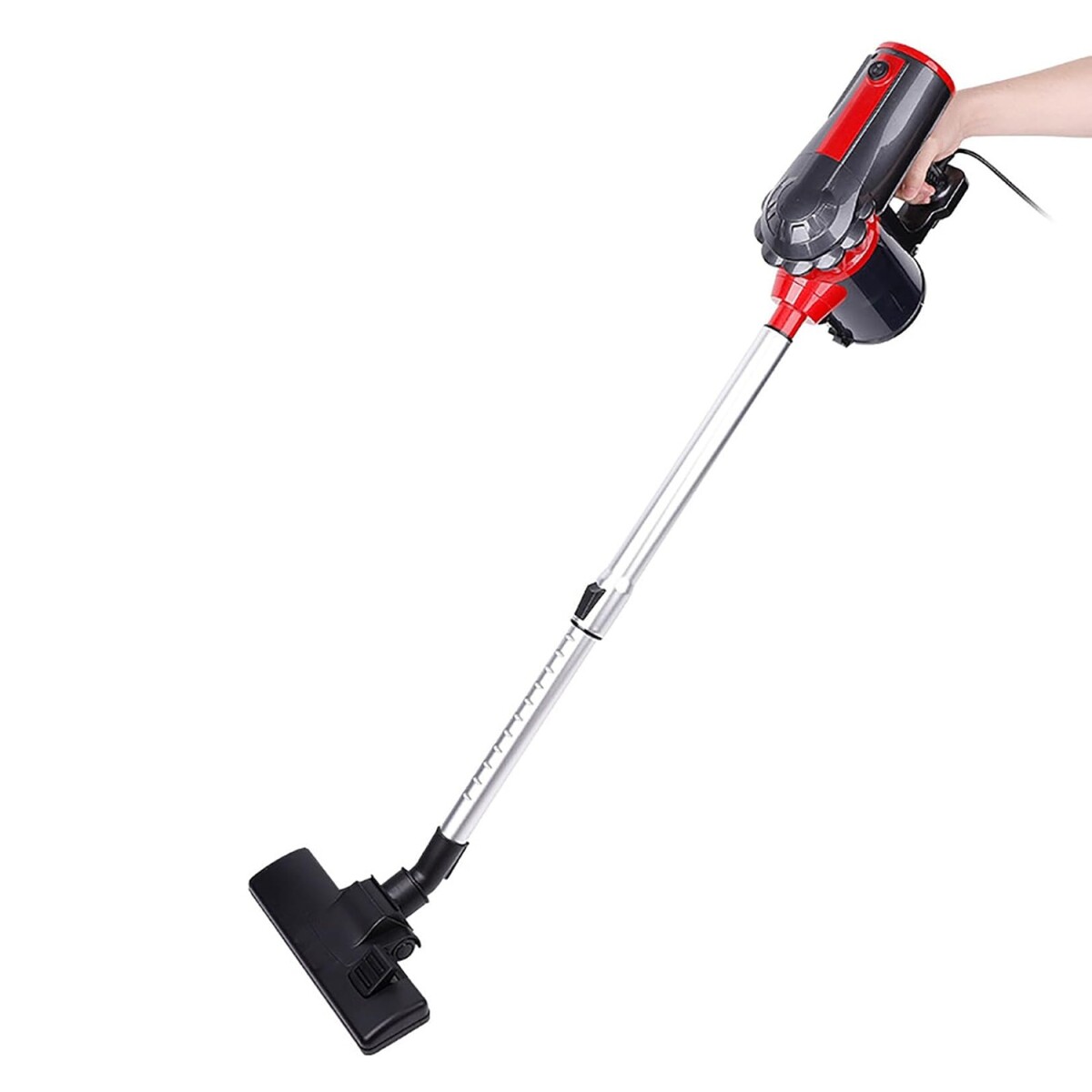 Aspiradora De Mano y Piso 2 en 1 Liviana Potente - Negro/gris 