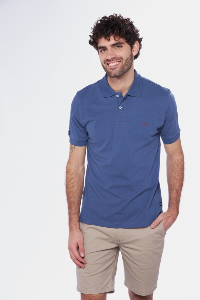 REMERA POLO PIQUE - Piedra 