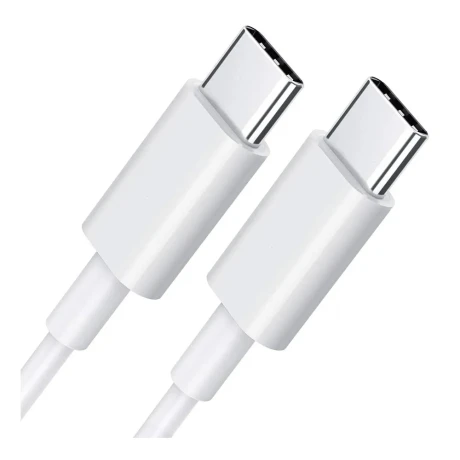 Cable APPLE Usb-C A Usb-C Longitud 2M Original MLL82ZMA - Blanco Cable APPLE Usb-C A Usb-C Longitud 2M Original MLL82ZMA - Blanco