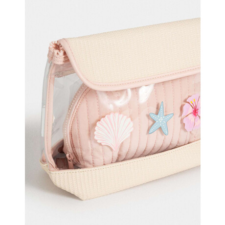 Set De Portacosméticos Combinacion Bicolor