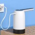 Dispensador Agua Bidon Bomba Eléctrica Automatica Recargable Variante Color Plateado Negro