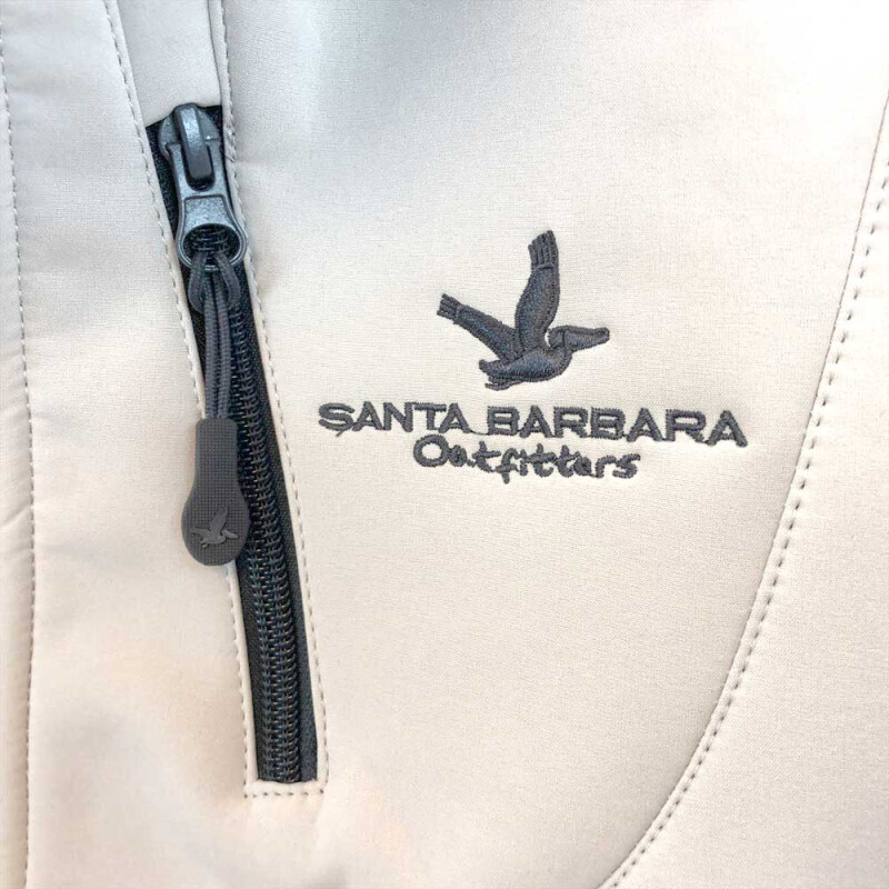 Santa Barbara campera soft con capucha Hielo