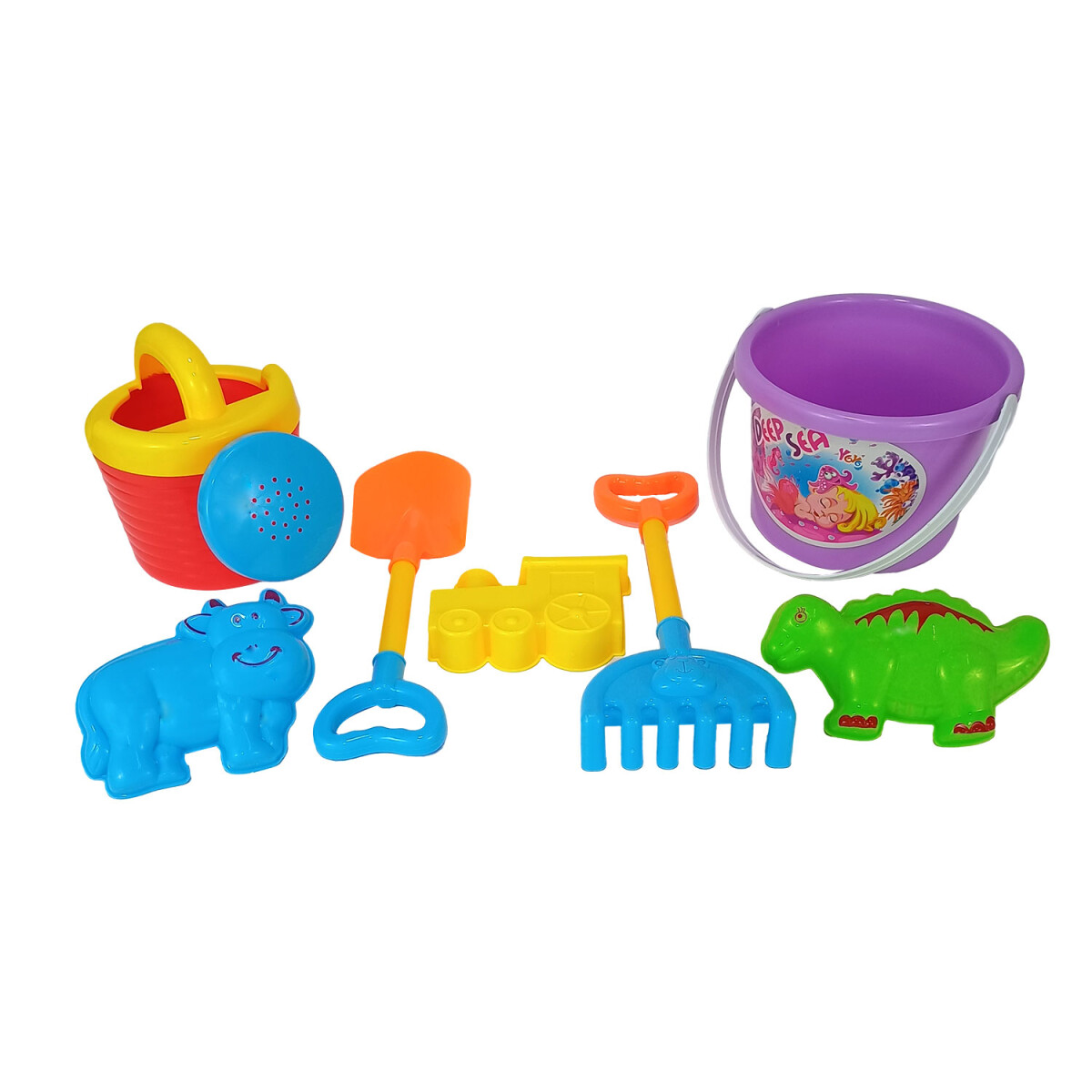 3X2 OUTLET Balde con accesorios de playa - 3x2 Outlet Balde Con Accesorios De Playa 