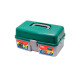 Caja Pesca Herramientas con Bandejas Y Divisiones Señuelos VERDE