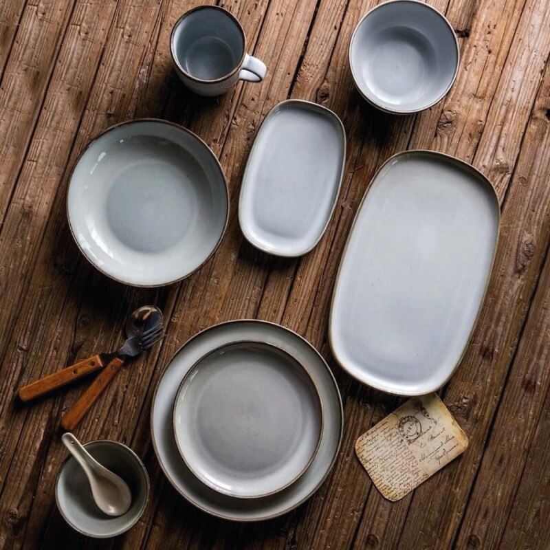 BOWL CERAMICA GRIS ORGANIC D14CM BOWL CERAMICA GRIS ORGANIC D14CM