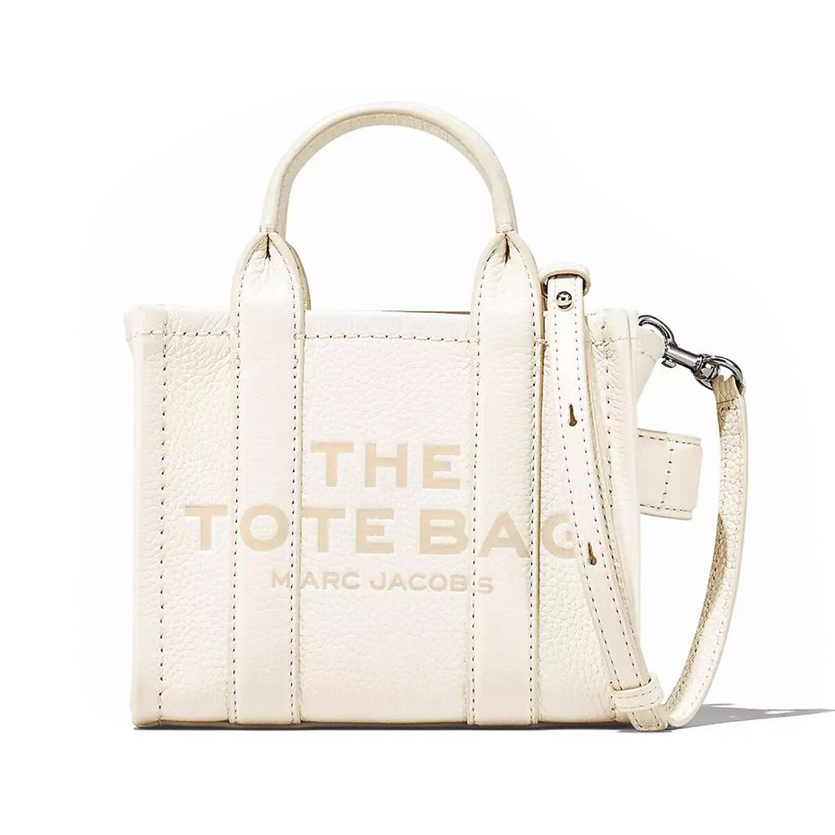 Marc Jacobs - Bolso de cuero, Mini Tote Bag 