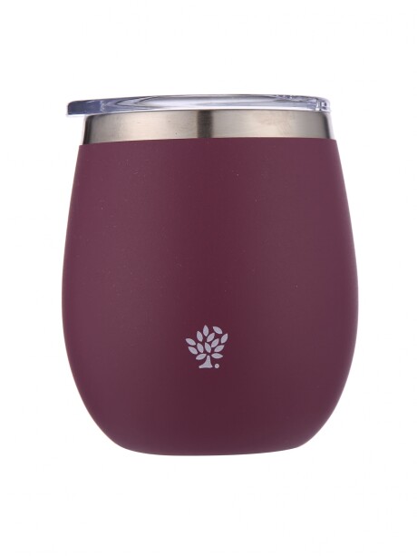 Mate Acero Inox. con Tapa Uva