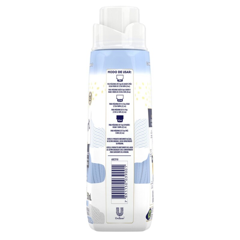 Suavizante Comfort Concentrado Hipoalergénico Puro Cuidado 500 ML