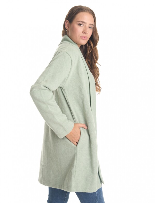 Cardigan Abierto Soft VERDE