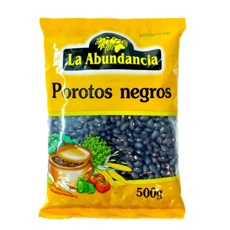 POROTOS NEGRO LA ABUND.500G Porotos Negro La Abund.500g