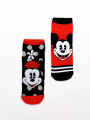 MEDIA ADULTO DISNEY MICKEY NEGRO