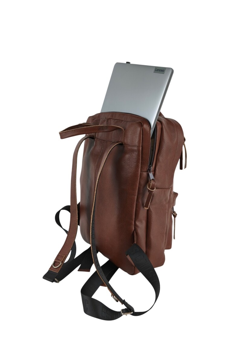 Mochila porta notebook Marrón