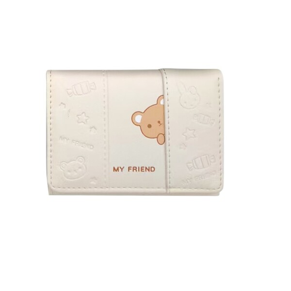 Billetera friends beige