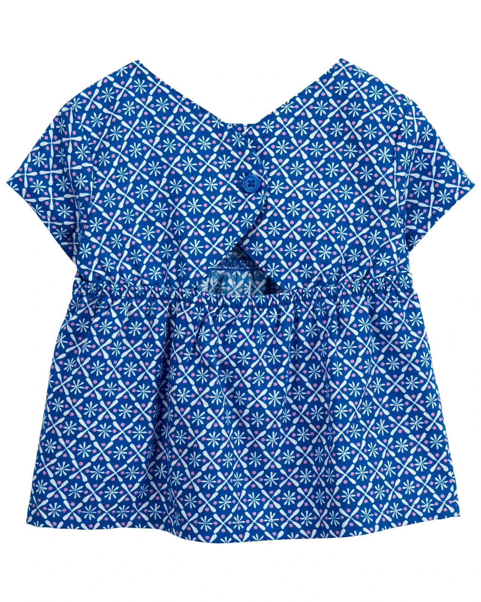 Set dos piezas de algodón, calza y blusa diseño floral Set dos piezas de algodón, calza y blusa diseño floral