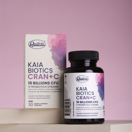 Qualivits Kaia Biotics Cran + C 30 Cáps Qualivits Kaia Biotics Cran + C 30 Cáps