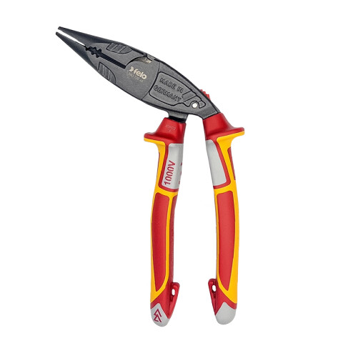 Pinza curva multifunción 1000V 200mm FE9222