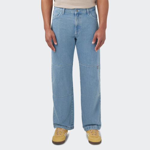 Pantalón Dickies Loose Fit Double Knee Azul