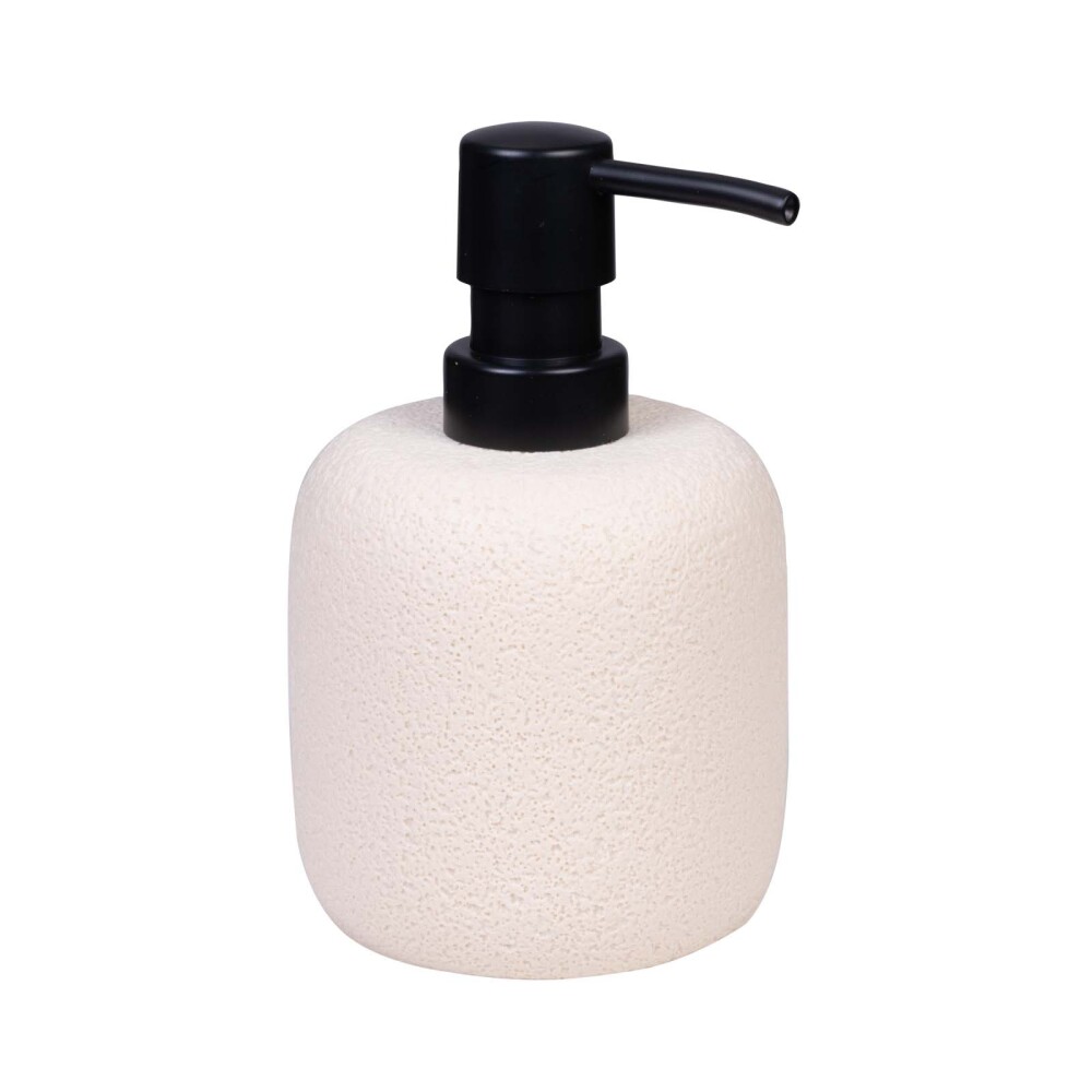 DISPENSADOR JABÓN RING NATURAL/BEIGE TERRAZO PL-5479-TER-BEI
