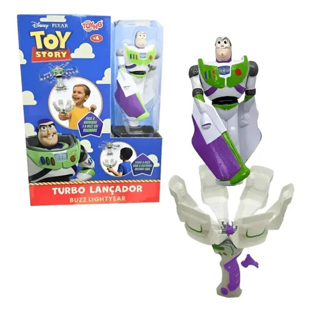 LANZADOR CON BUZZ LIGHTYEAR VOLADOR única