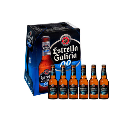 Cerveza Estrella Galicia Sin Alcohol Pack Botellax6 250ml 001