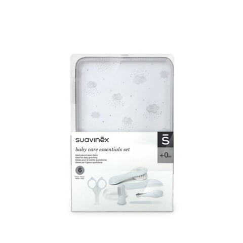 Set de manicura para bebé 6 piezas Celeste