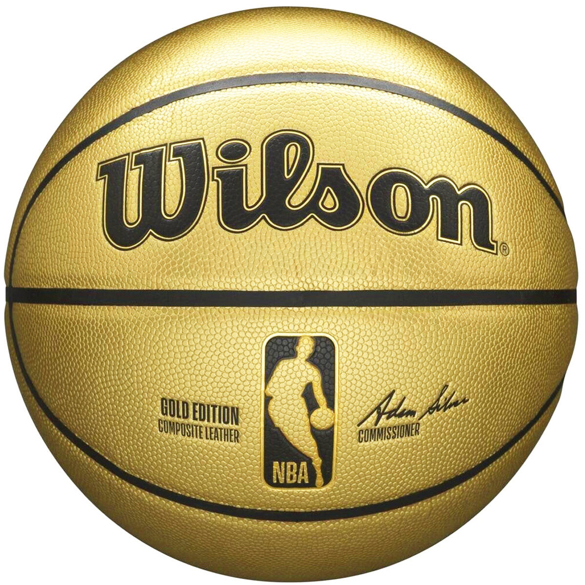 Pelota Wilson Basketball Nº7 Gold Edition Oficial 