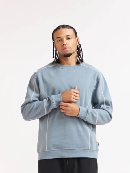 BUZO N.SAILS 11022 CONTRASTES JEANS