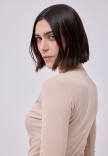 Remera Lila Beige