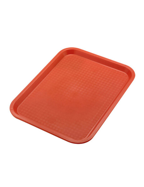 BANDEJA RECT PLAST ROJO SUNNEX. 41.5X31CM BANDEJA RECT PLAST ROJO SUNNEX. 41.5X31CM