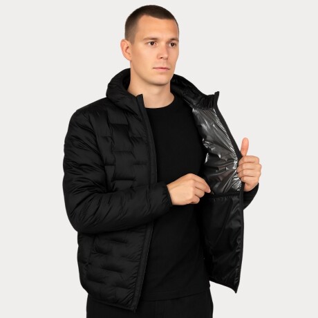Campera Termosellada Unisex Negro