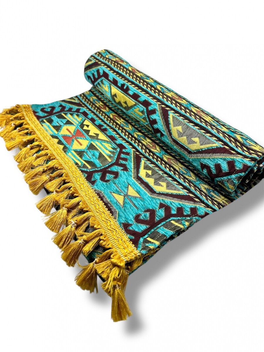 caminero de mesa 2,00 Étnico - Turquesa 