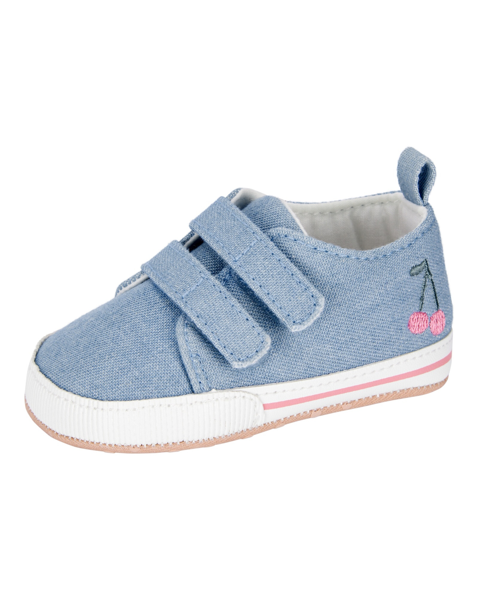 Zapato de bebé, con velcro, cerezas Sin color