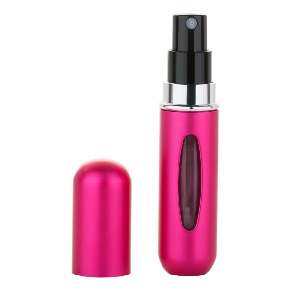 Frasco Mini Botella Recargable De Perfume Portátil X 5 Variante Color Fucsia