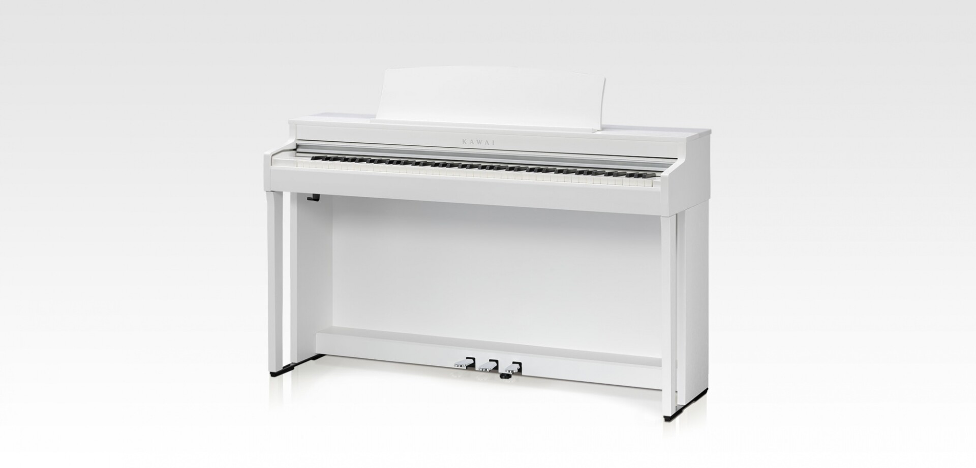 Piano Digital Kawai con Mueble White CN301W 