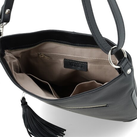 CARTERAS VENET - CUERO TAGLIA NEGRO