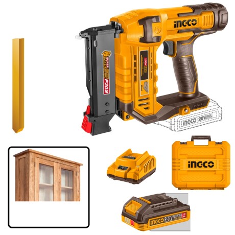 Clavadora A Batería Ingco CBNLI3606 Con Accesorios Ub 001