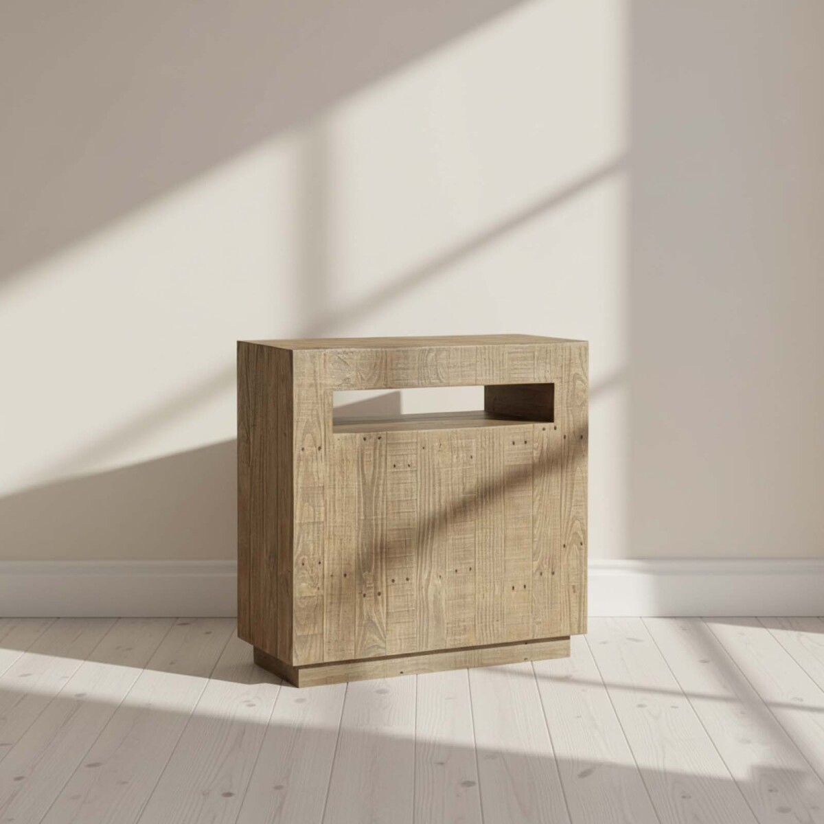 CONSOLA - MADERA NATURAL-BEIGE TERRANOVA NATURAL 