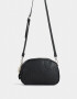 Bandoleras Tendencia Bandolera De Cuerina Con Corazones Y Charms - Negro