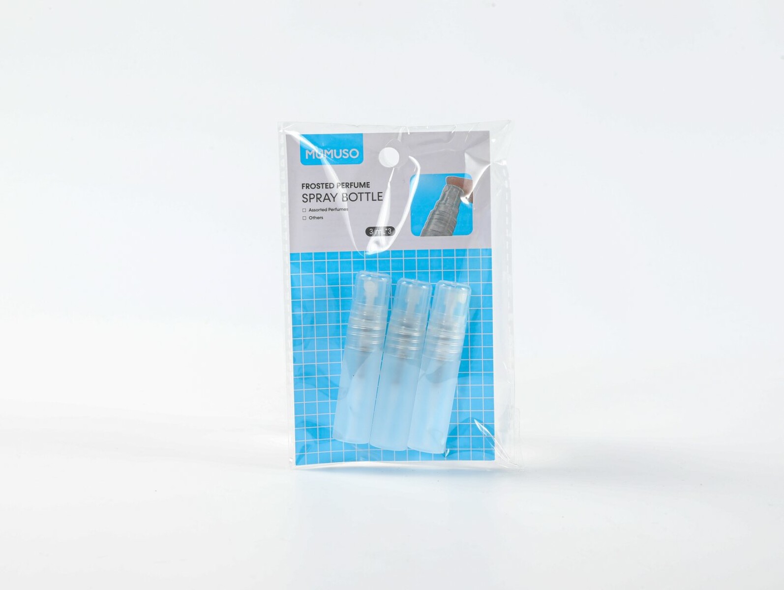 ATOMIZADORES DE PERFUME ESMERILADOS (3 ML X3) 