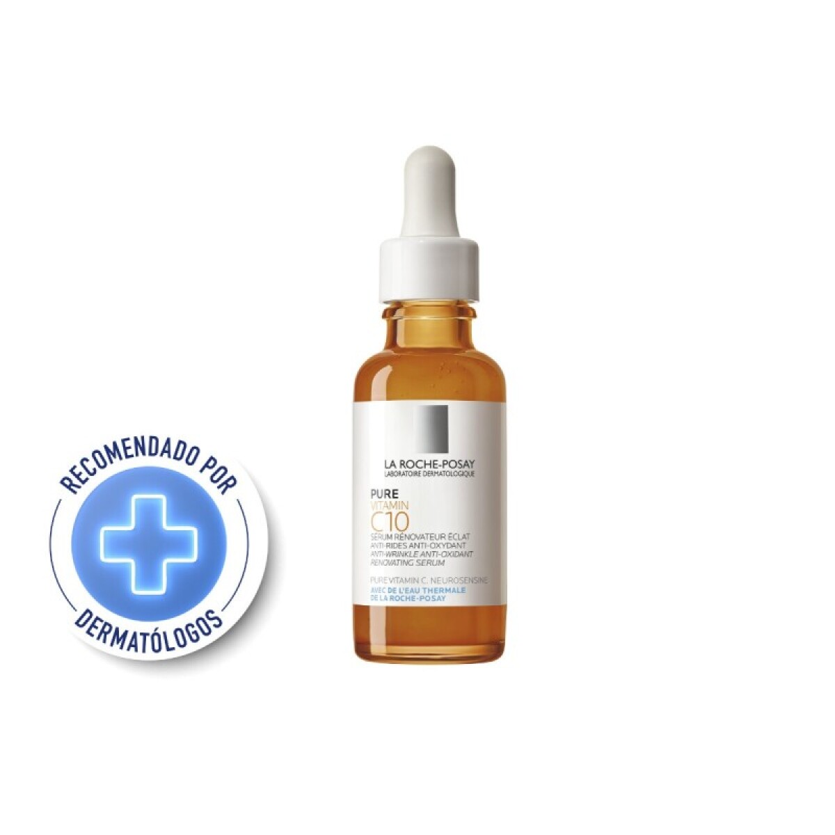 Cofre La Roche Posay Solar Anthelios Invisible Fluid 50ml + Sérum Pure Vitamin C10 30ml – Protección Solar y Antioxidante