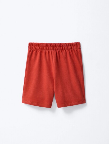 CONJUNTO CON ESTAMPA ROJO