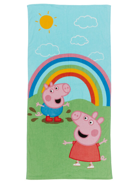 Toalla de ducha PEPPA PIG 70x140 Toalla de ducha PEPPA PIG 70x140