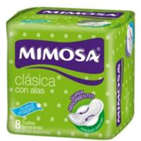 TOALLA MIMOSA CLASICA TRIPLEGADA CON GEL X 8 C/ALAS TOALLA MIMOSA CLASICA TRIPLEGADA CON GEL X 8 C/ALAS