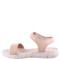 Sandalia de Mujer DIJEAN TORA con velcro Nude - Amarillo Crema