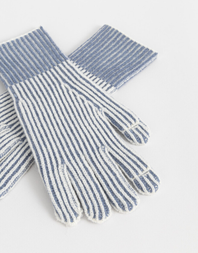Guantes Varios Romántico Guantes Tejidos Bicolor - Combinacion Bicolor