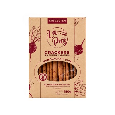 Galletas de remolacha s/gluten La Paz Galletas La Paz De Remolacha
