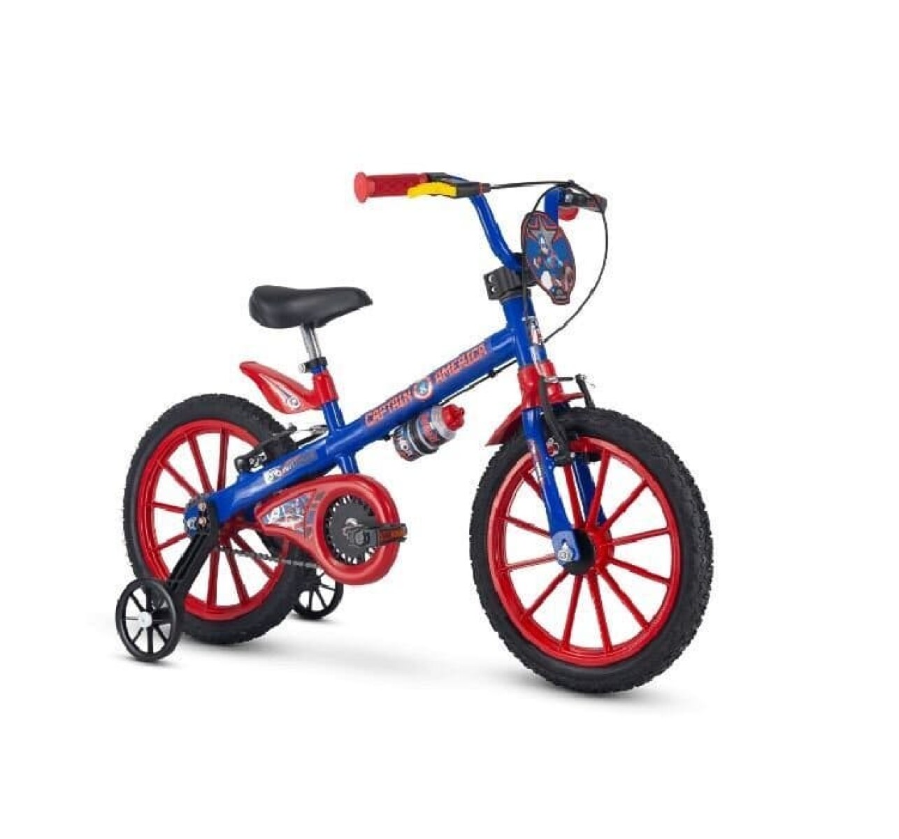 Bicicleta Nathor Capitán América Rodado 16 