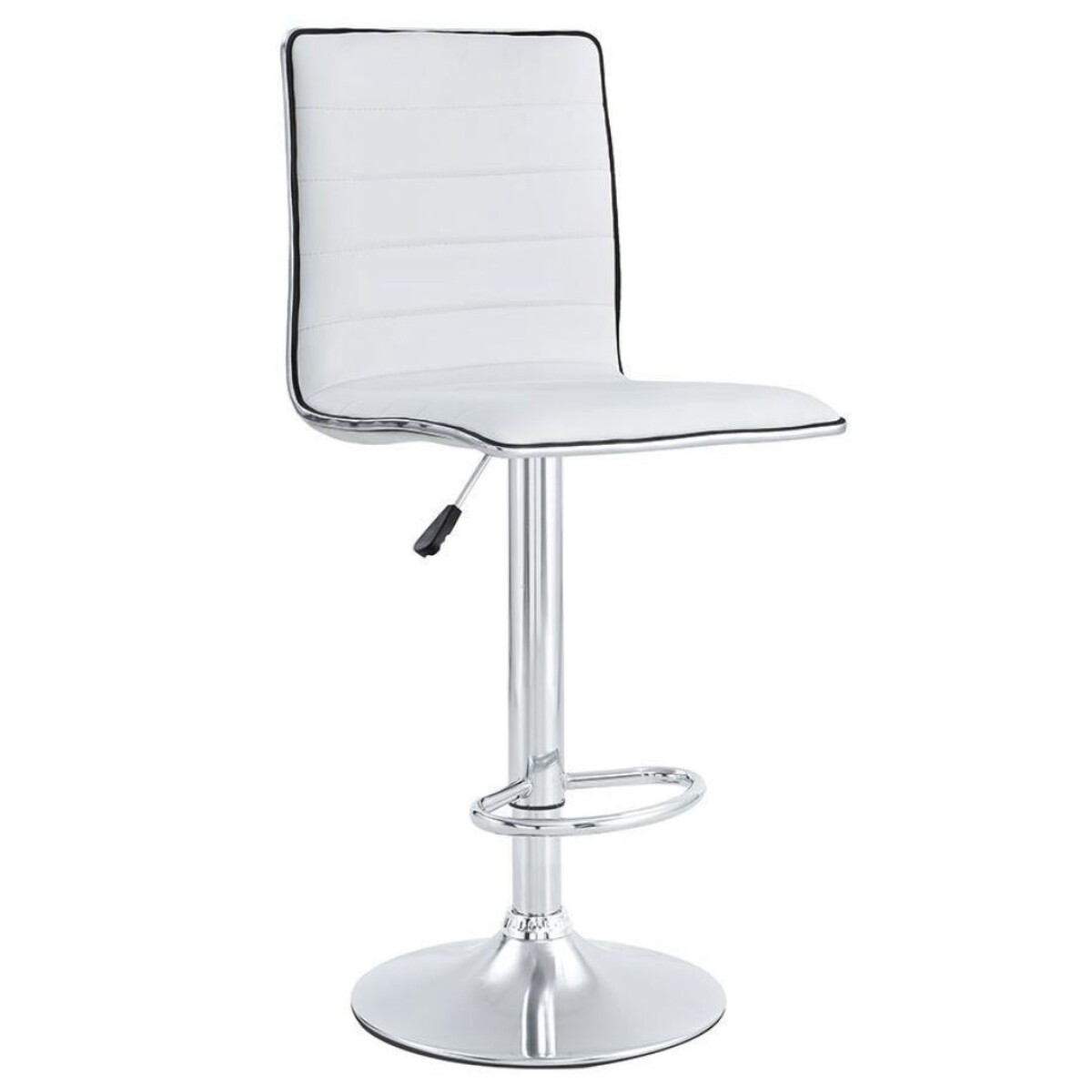 Banqueta Con Respaldo Blanca ETIMEL 