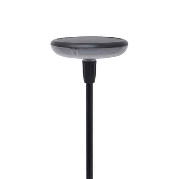 Poste caminero solar negro 68Lm/W cálida Ø96X770 IX4970