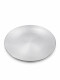 PLATO BASE DISCO PLATEADO